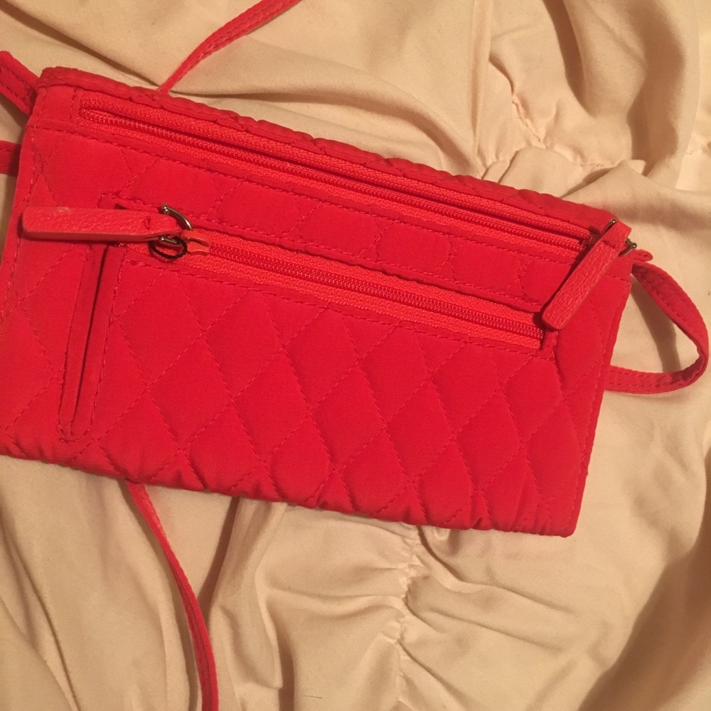 Vera Bradley cross body wallet